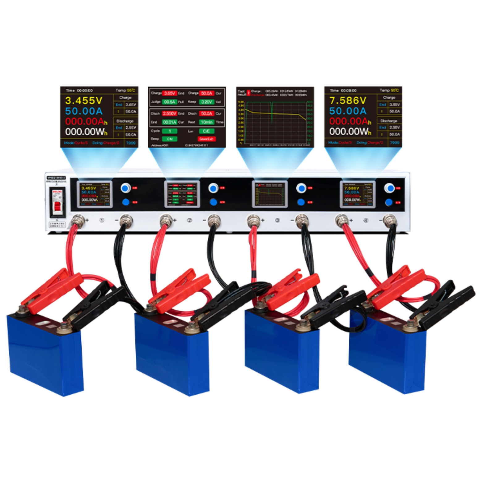YPSDZ BATTERY CAPACITY TESTER 0550-4 - Image 2